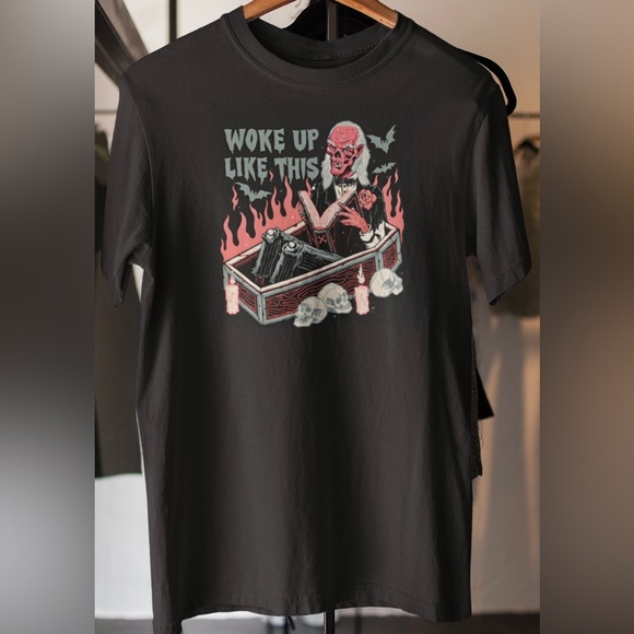Tales From The Crypt | Crypt Keeper Woke Up Like This Men’s White Tee NWT - Picture 3 of 3